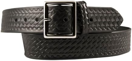 Aker Leather Garrison Pant Belt, 1-1/2, Basketweave - B08-BW-52-CH Aker Leather Garrison Pant Belt, 1-1/2, Basketweave - B08-BW-52-CH