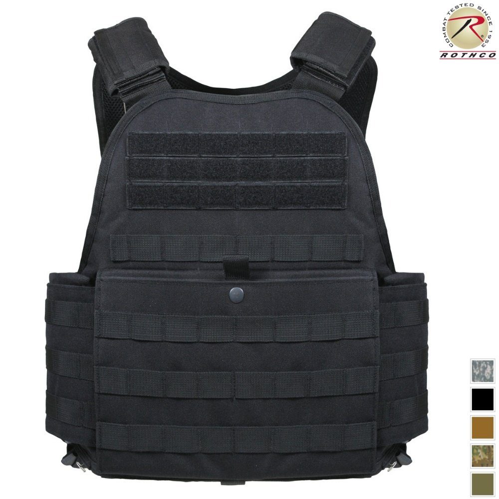 Rothco MOLLE Plate Carrier Vest - Tactical & Duty Gear