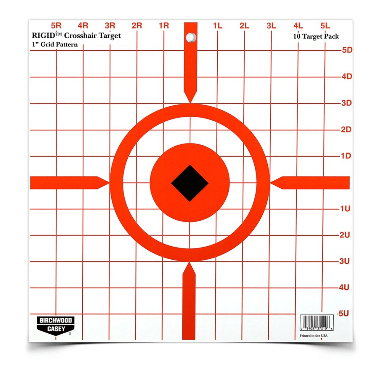 Birchwood Casey Rigid 12 Inch Crosshair Sight-In, 10 Targets BC-37210 - Shooting Accessories