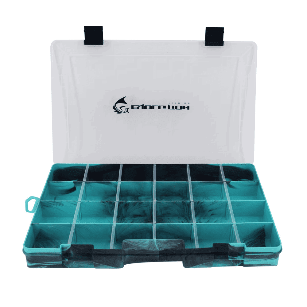 Evolution Outdoor Drift Series 3700 Colored Tackle Tray - Seafoam