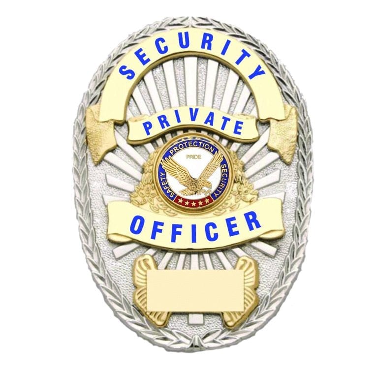 Private Security Officer Badge - Badges & Accessories