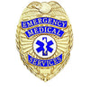 Emergency Medical Technician Badge - Gold Shield - Badges &amp; Accessories