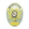Motor Officer Badge (Oval Shield) - Stock Uniform Badges