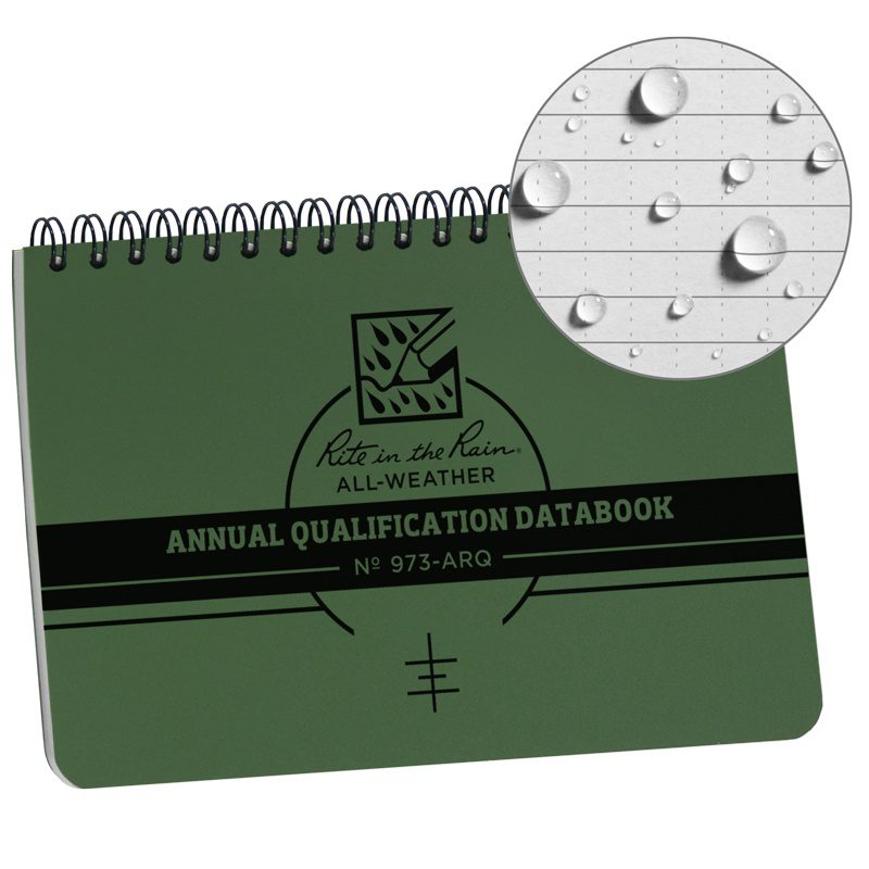 Rite in the Rain Marine Qualification Databook 973-ARQ - Notepads, Clipboards, & Pens
