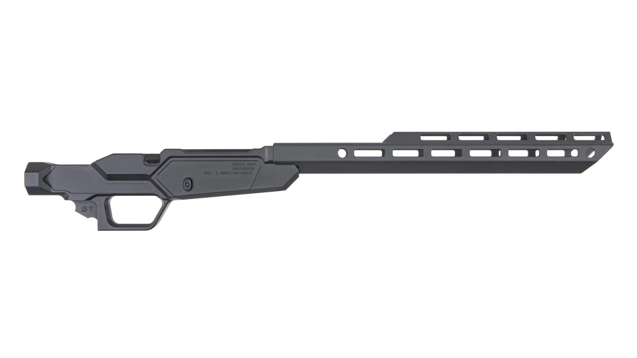 Sharps Bros Heatseeker Chassis with 14'' Handguard - Ruger American Ranch (AR Magazine Fed) - Newest Products
