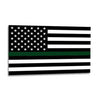 Thin Blue Line Thin Green Line Stickers, 2.5 x 4.5 inches - Clothing &amp; Accessories