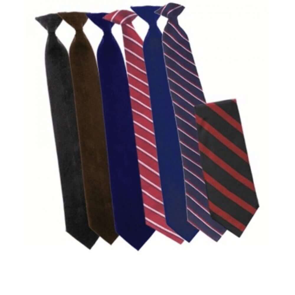 Collection of stylish ties in various colors and patterns, perfect for formal occasions and business attire.