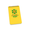 All-weather yellow EMS vital statistics notepad for outdoor use, perfect for note-taking in any condition.