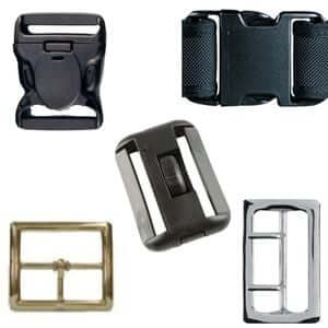 Assorted durable and stylish belt buckles suitable for police, security, and emergency service uniforms.
