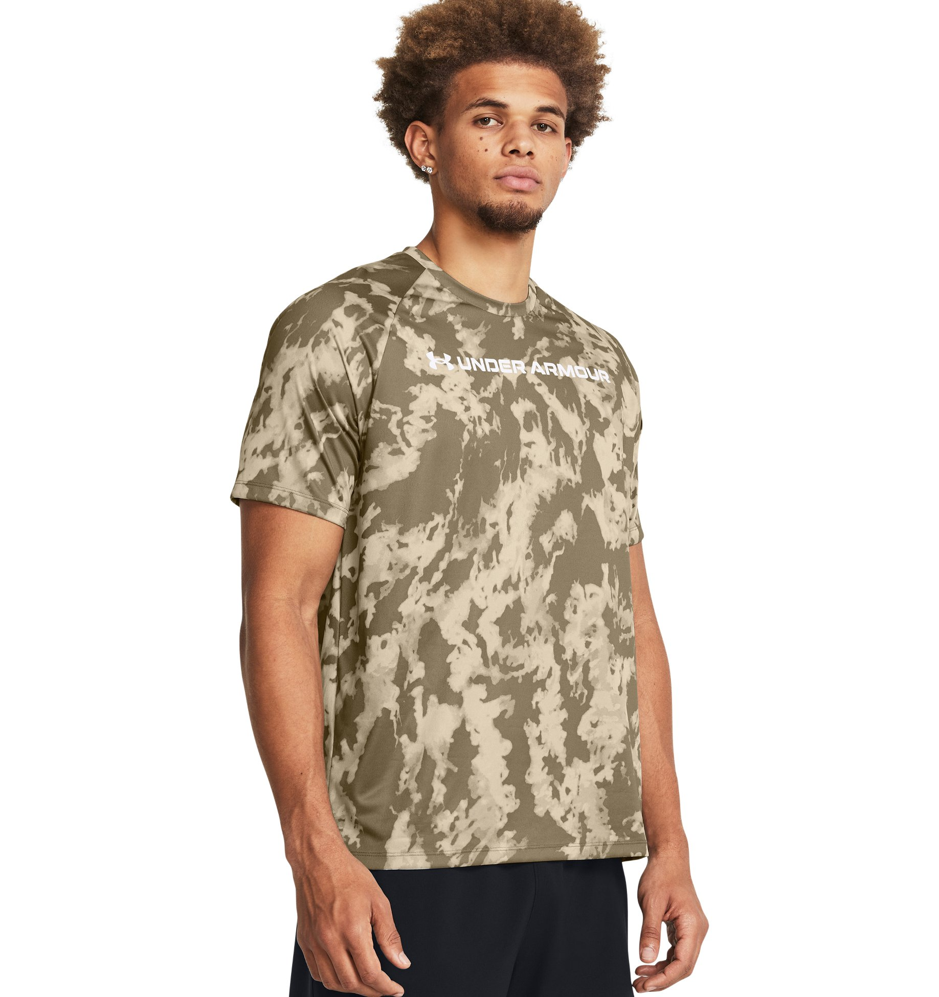 Under Armour Men's UA Tech ABC Camo Short Sleeve