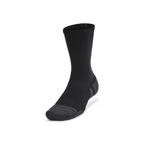 Under Armour Unisex UA Performance Tech 6-Pack Crew Socks 1386242003LG