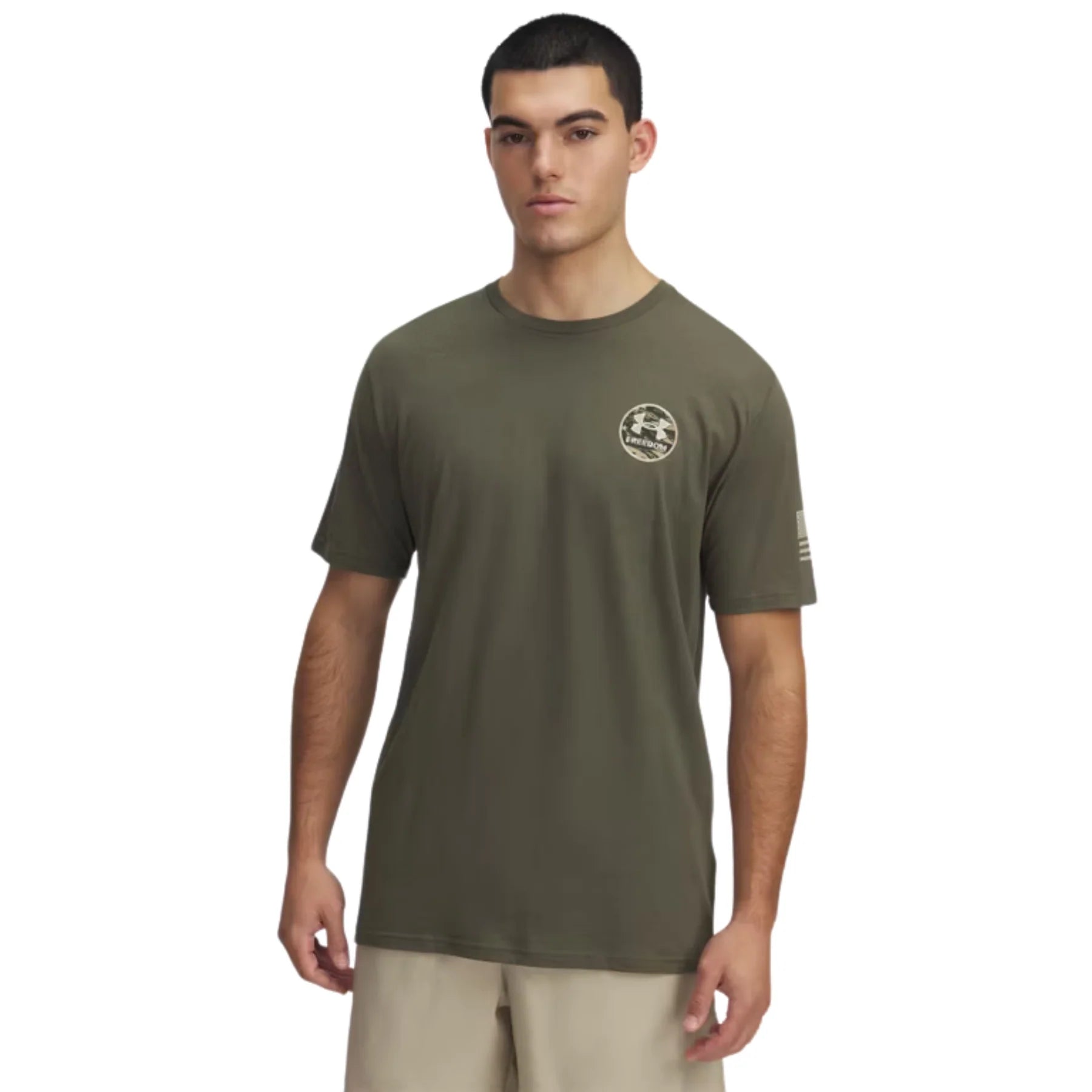 Under Armour Men's Freedom By Land Short Sleeve T-Shirt 1389928