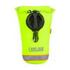 CamelBak hydration pack in bright yellow on a white background