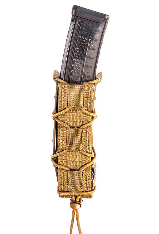 High Speed Gear Extended Pistol/Baton/Flashlight Taco® LT - MOLLE 17EX - Coyote Brown