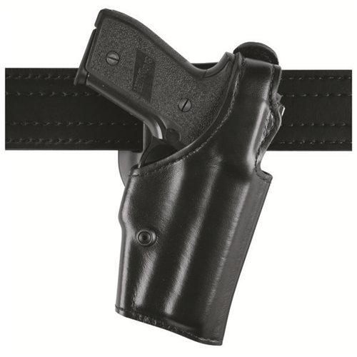 Safariland Model 200 Top Gun Mid-Ride Holster with Level I Retention, designed for secure firearm carry.