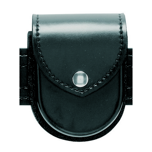 Safariland Model 290 double handcuff pouch, black, durable SafariLaminate, fits 2.25 inch duty belts.