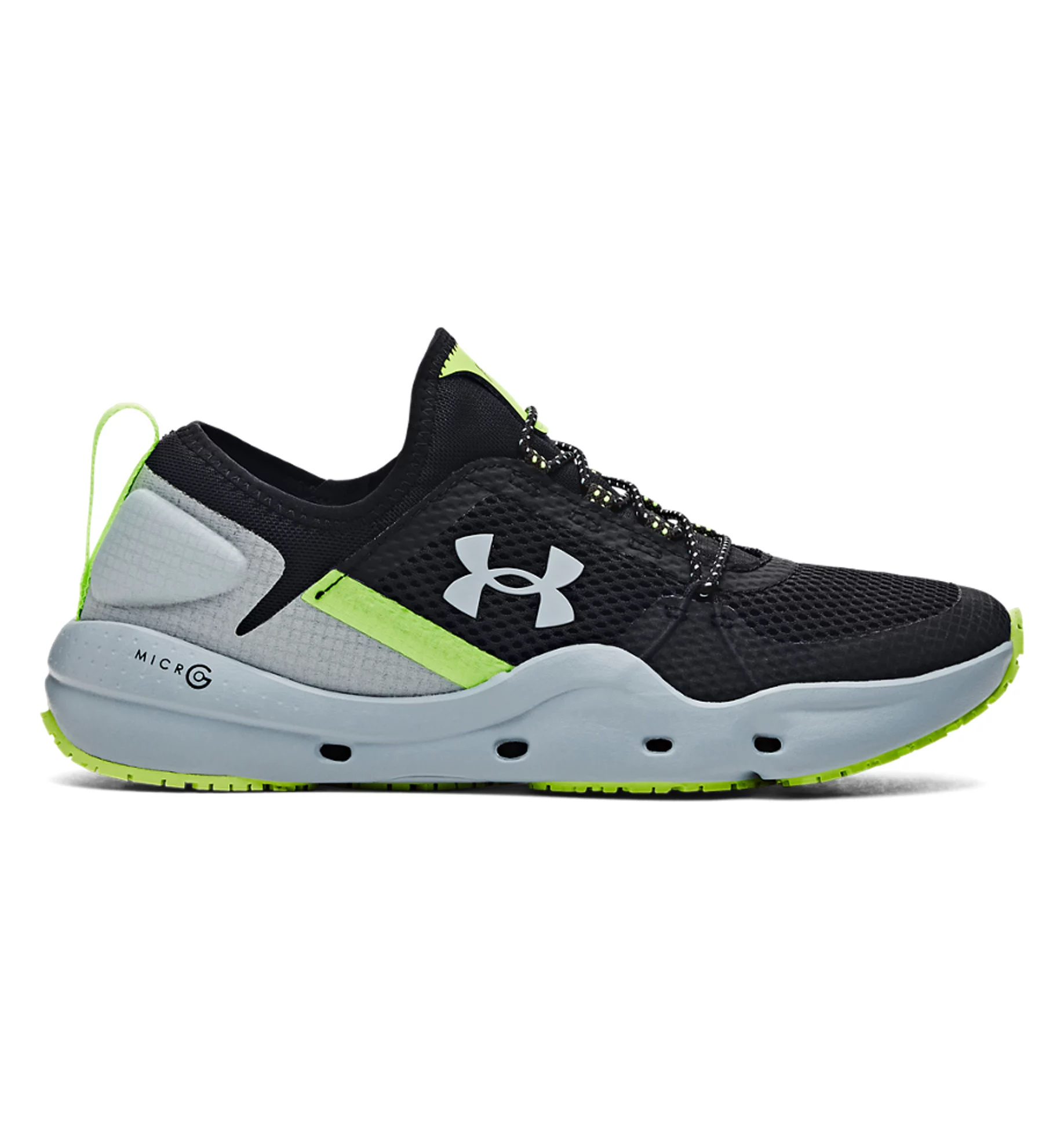 Under Armour UA Micro G Kilchis Fishing Shoes, designed for wet surfaces with quick-dry textile and responsive cushioning.