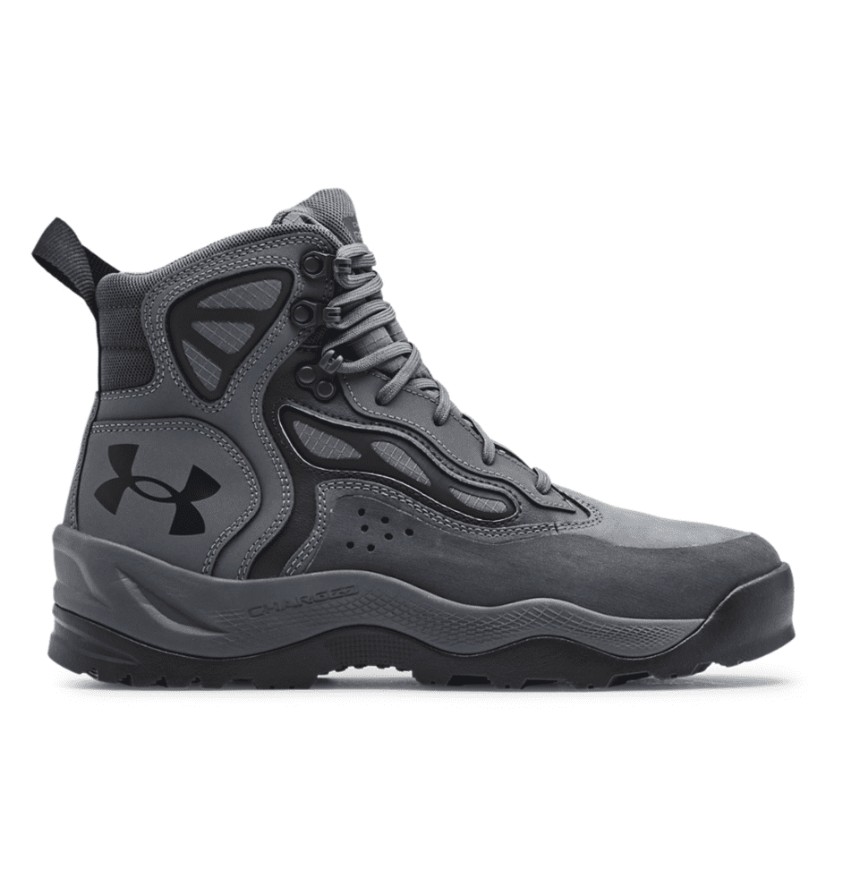 Under Armour Charged Raider Mid Waterproof 6&#8243; Boots 3024265 &#8211; Pitch Gray, 7.5 -