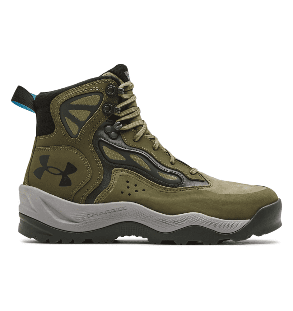 Under Armour Charged Raider Mid Waterproof 6″ Boots 3024265 – Marine OD Green, 4.5 -