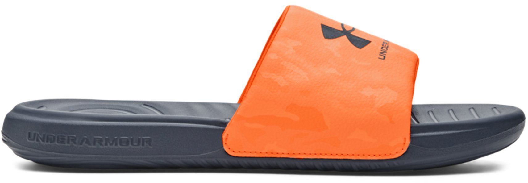 Under Armour UA Ansa Graphic Slides - Orange Blast, 13