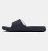 Under Armour Men's UA Ignite Select Slide in black, designed for ultimate comfort and performance post-workout.