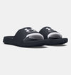 Under Armour Men's UA Ignite Select Slides in black, featuring advanced cushioning for ultimate post-workout comfort.