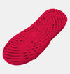 Under Armour Men's UA Ignite Select Slides red outsole showing advanced cushioning and durable design for comfort.