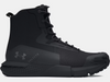 Under Armour UA Charged Valsetz tactical boots in black, featuring breathable synthetic upper and durable design for comfort and support.