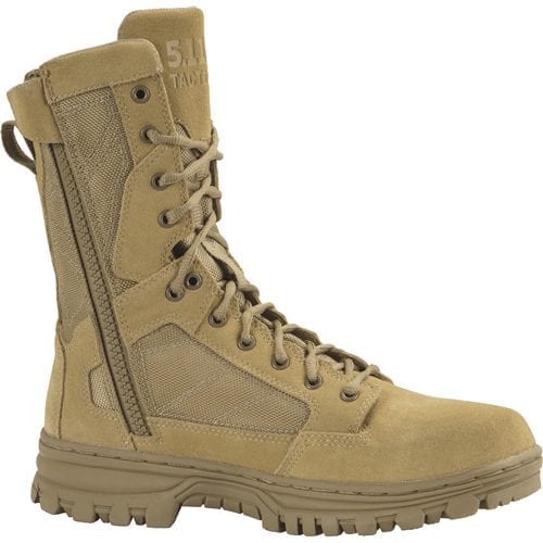 5.11 Tactical EVO 8″ Desert Side-Zip Boots 12347 – 10.5, Regular -