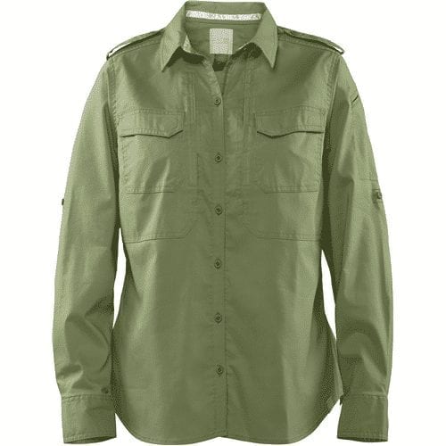 5.11 Tactical Women's Spitfire Shooting Shirt 62377 - Mosstone, M