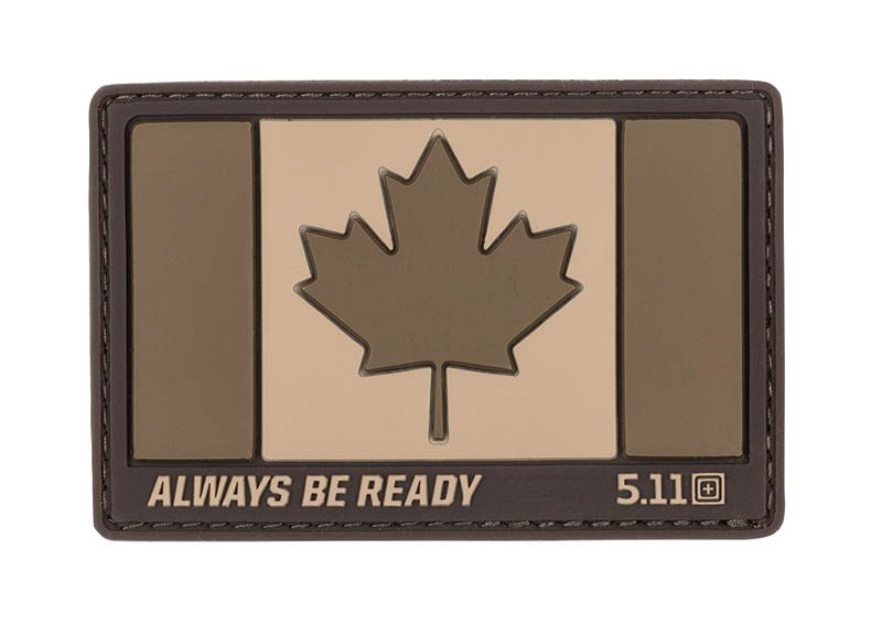 5.11 Tactical Canada Flag Patch 81209 – Coyote -