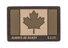 5.11 Tactical Canada Flag Patch 81209 &#8211; Coyote -