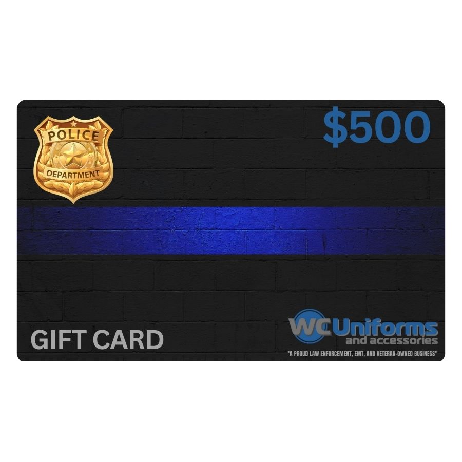 Police Department Thin Blue Line Gift Card $5-$500 - Gift Cards