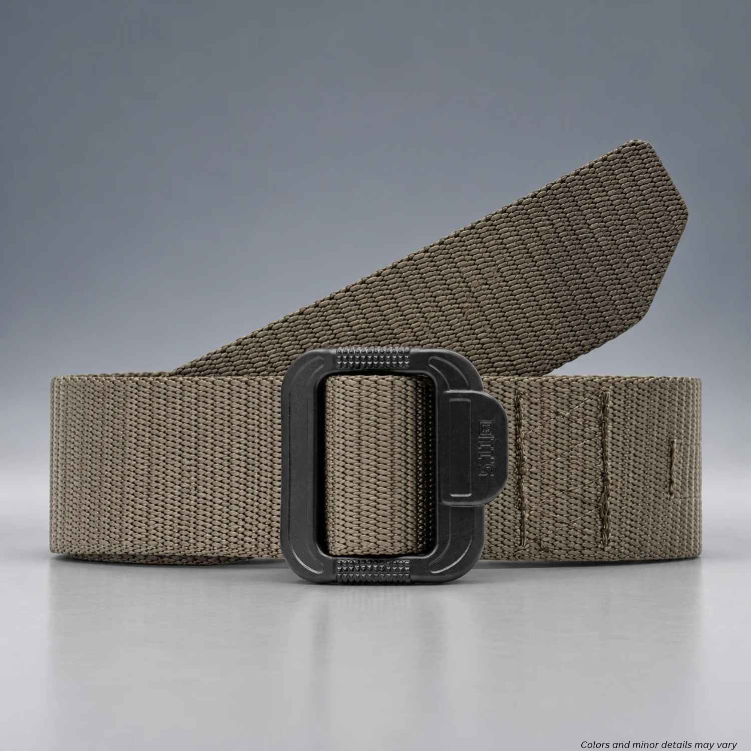 5.11 Tactical TDU Belt 59551 shown in Ranger Green nylon webbing