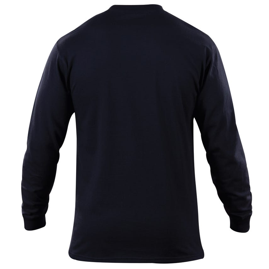 5.11 Tactical Dark Navy Station Wear Long Sleeve T-Shirt for Firefighters 40052 - WCUniforms