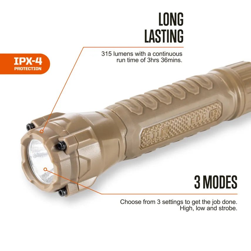 5.11 Tactical Every Day Carry Flashlight L2 53385 - WCUniforms