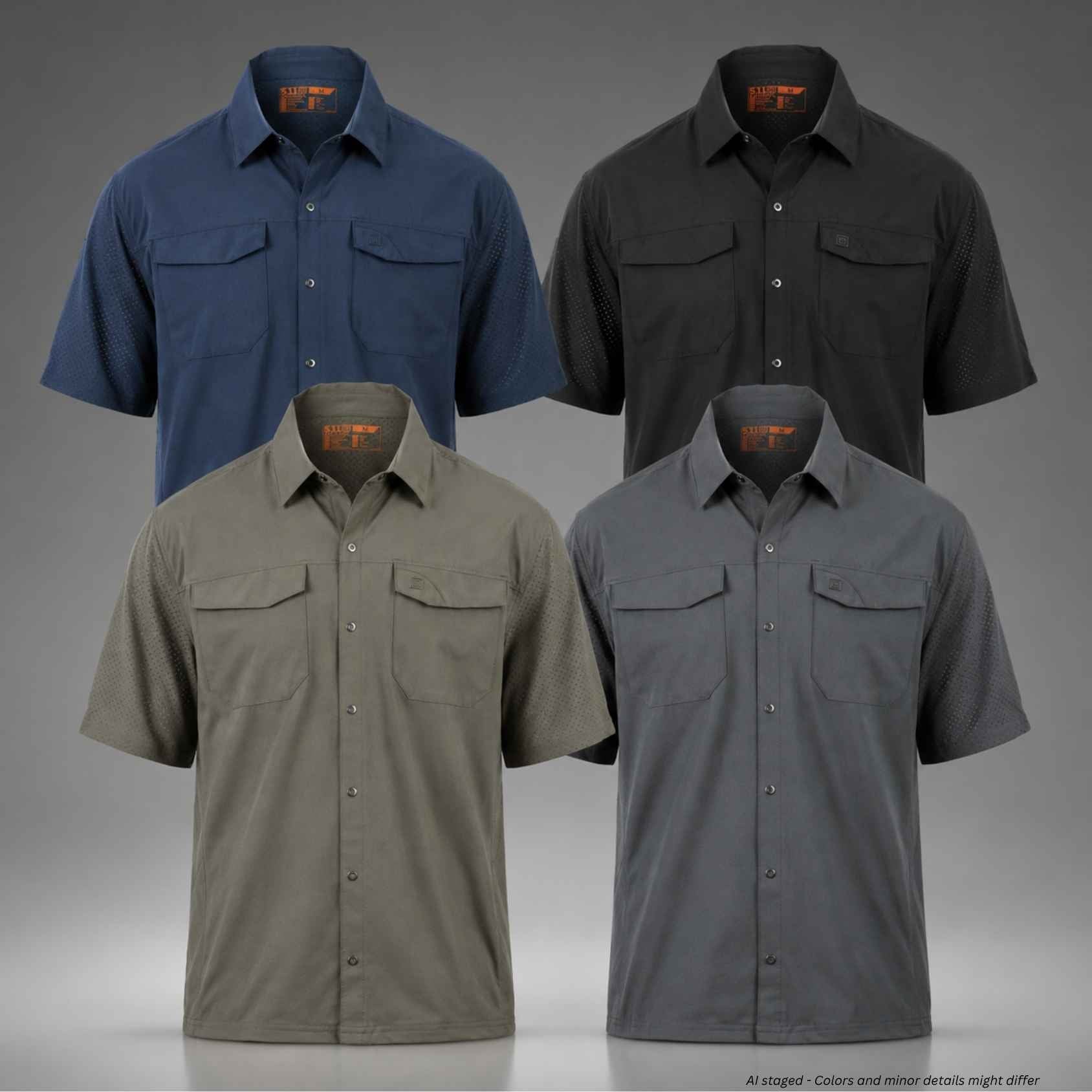 5.11 Tactical Freedom Flex Woven Short Sleeved Shirt 71340 - WCUniforms