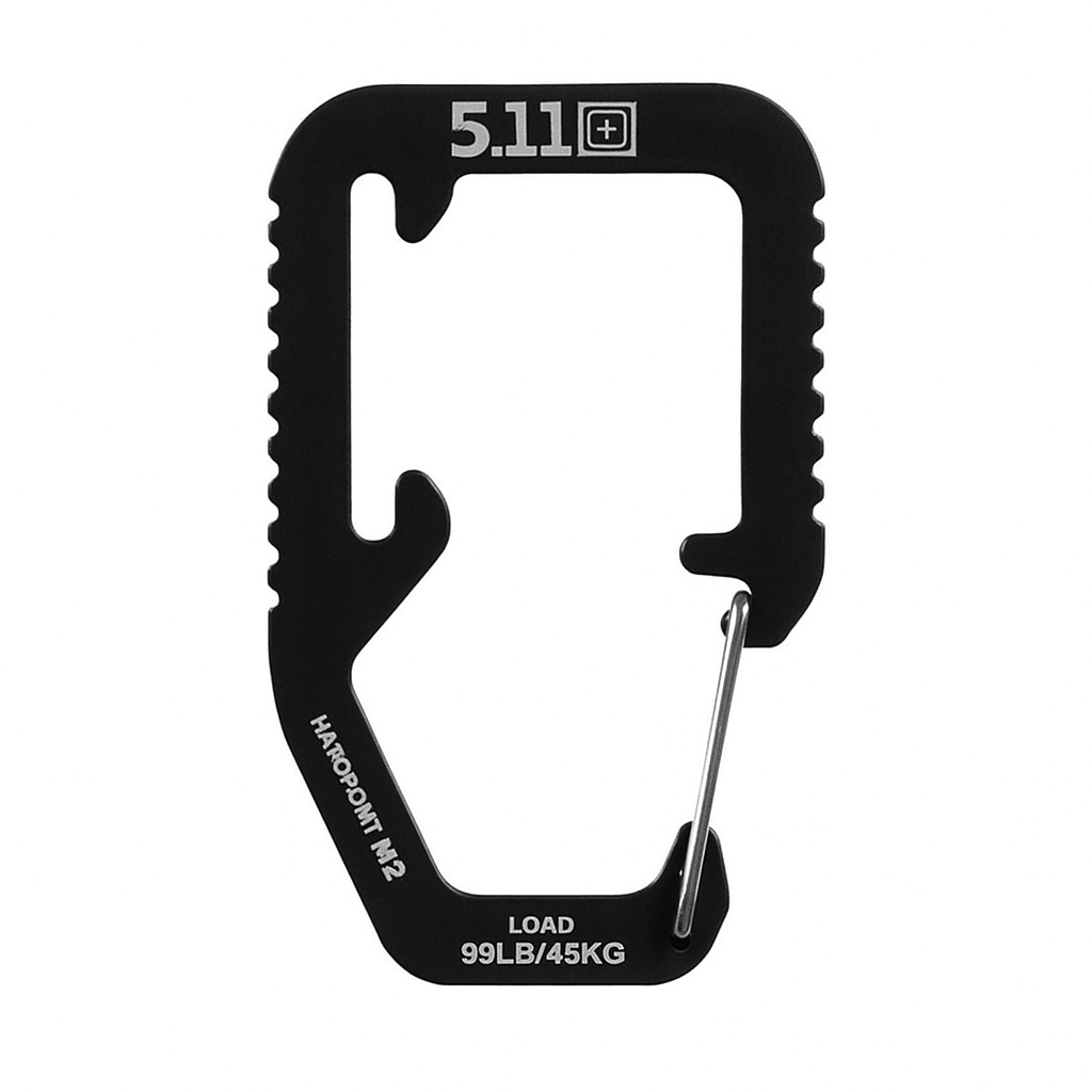 5.11 Tactical Hardpoint M2 Carabiner Clip, Stainless Utility | 56595 - WCUniforms