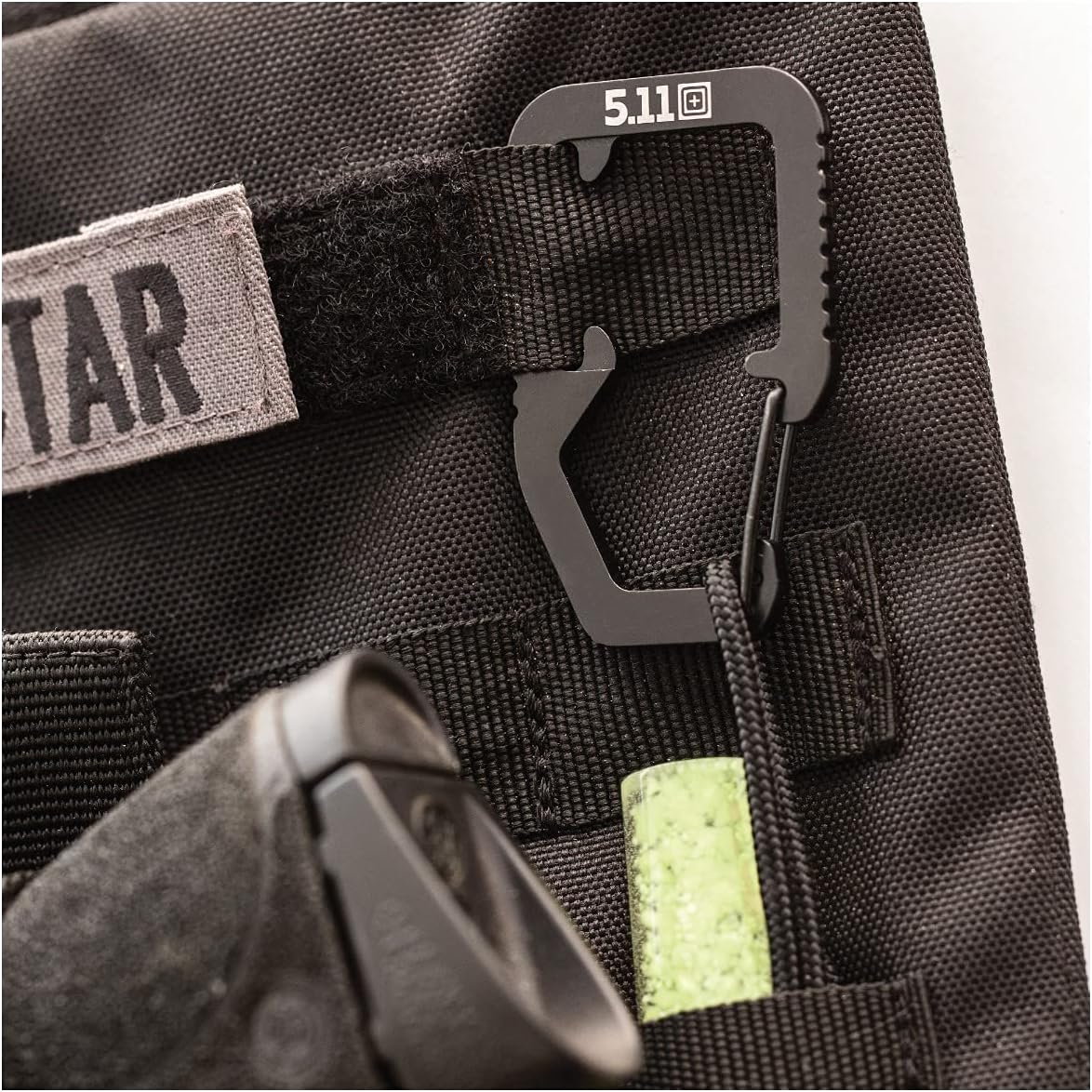 5.11 Tactical Hardpoint M2 Carabiner Clip, Stainless Utility | 56595 - WCUniforms