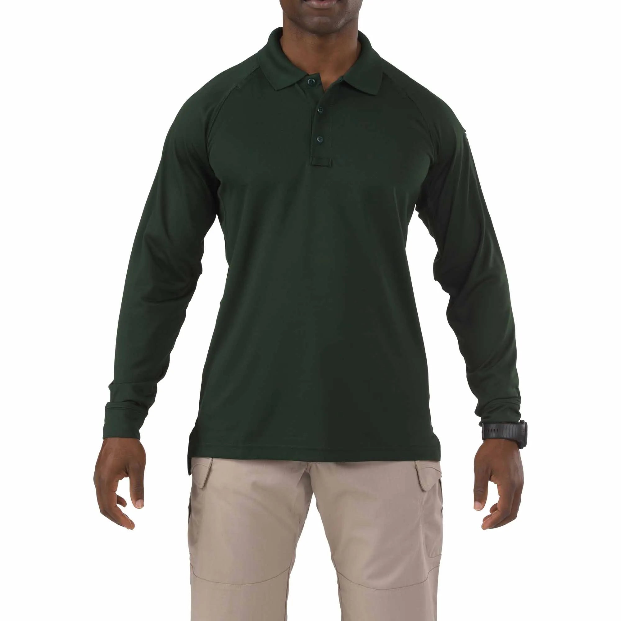 5.11 Tactical Performance Long Sleeve Polo 72049 - WCUniforms