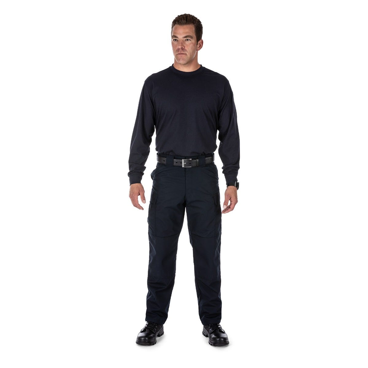 5.11 Tactical® Professional Long Sleeve T-Shirt (Fire Navy) 72318 - WCUniforms