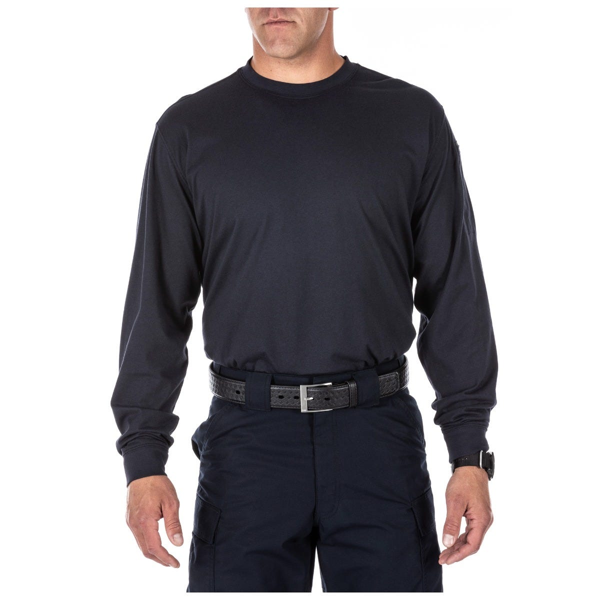 5.11 Tactical® Professional Long Sleeve T-Shirt (Fire Navy) 72318 - WCUniforms