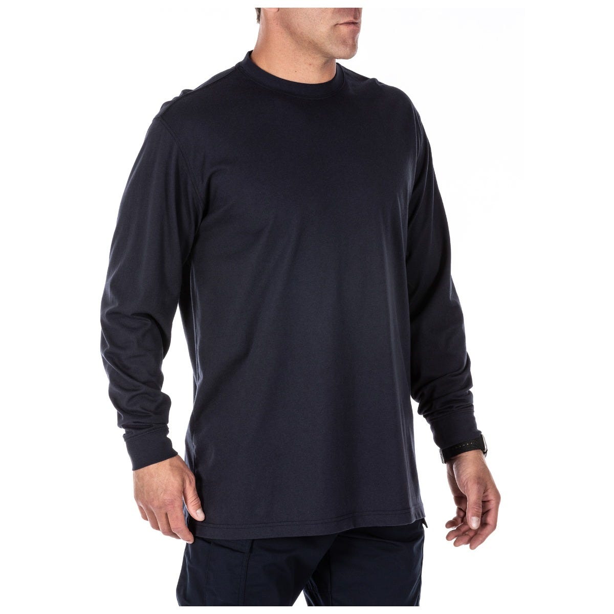 5.11 Tactical® Professional Long Sleeve T-Shirt (Fire Navy) 72318 - WCUniforms