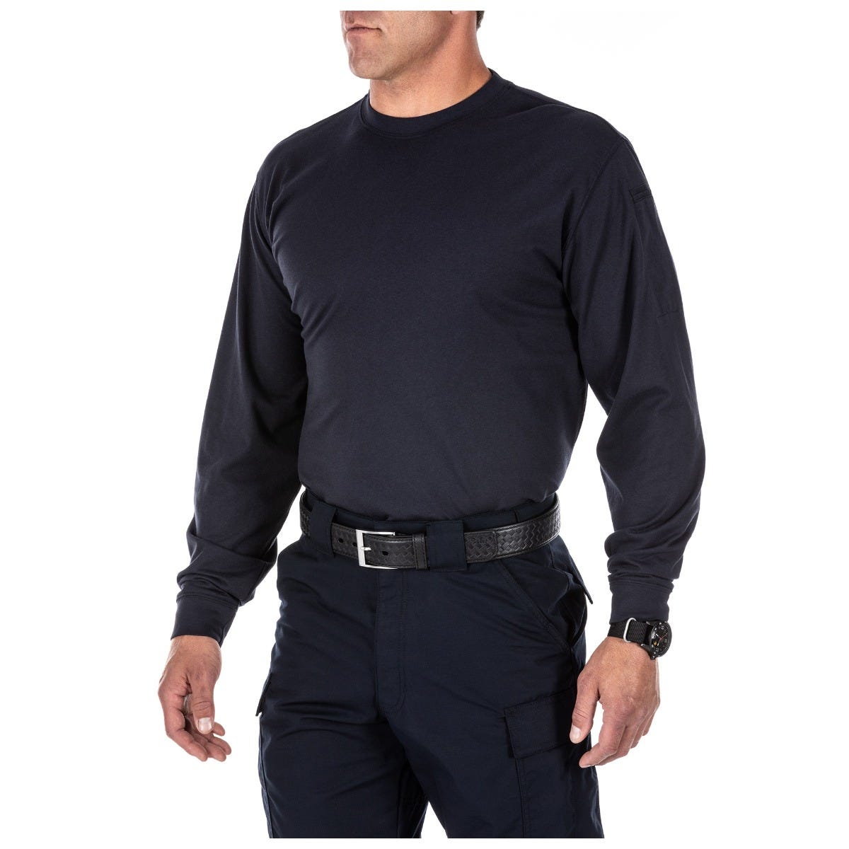 5.11 Tactical® Professional Long Sleeve T-Shirt (Fire Navy) 72318 - WCUniforms