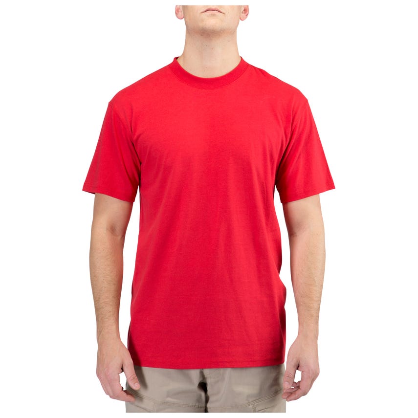 5.11 Tactical Station Wear Short Sleeve T-Shirt 40050 (red, gray, navy) - WCUniforms