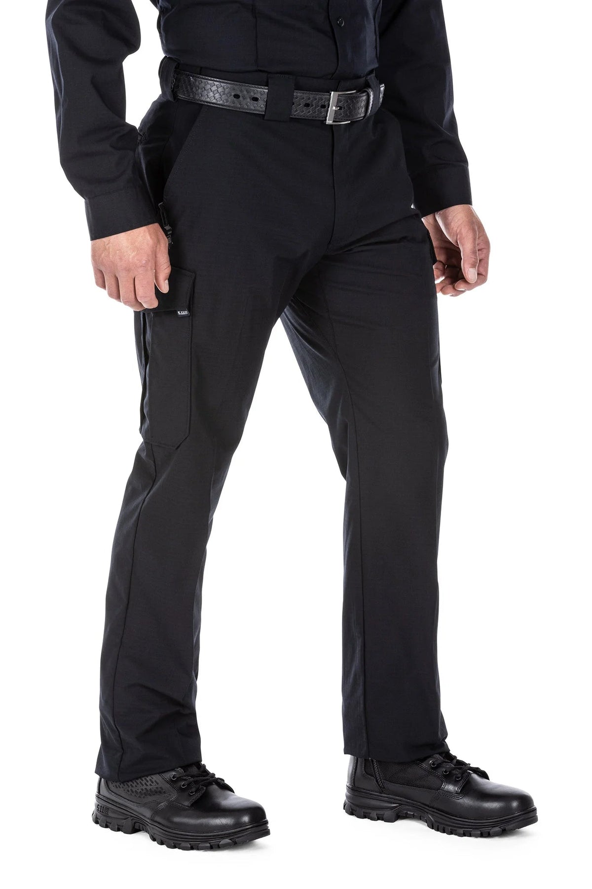 5.11 Tactical Stryke PDU Class B Midnight Navy cargo pants angled view