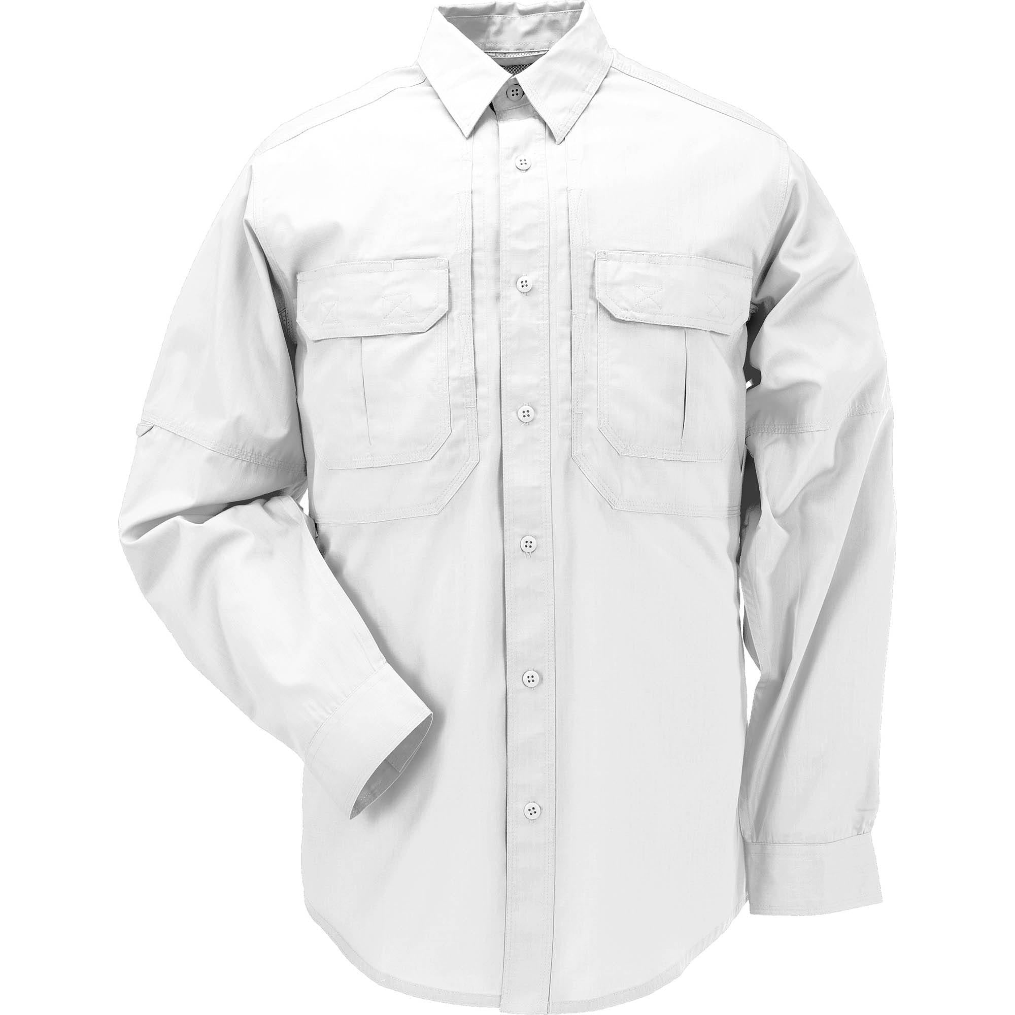 5.11 Tactical Taclite Pro Long Sleeve Shirt White 72175