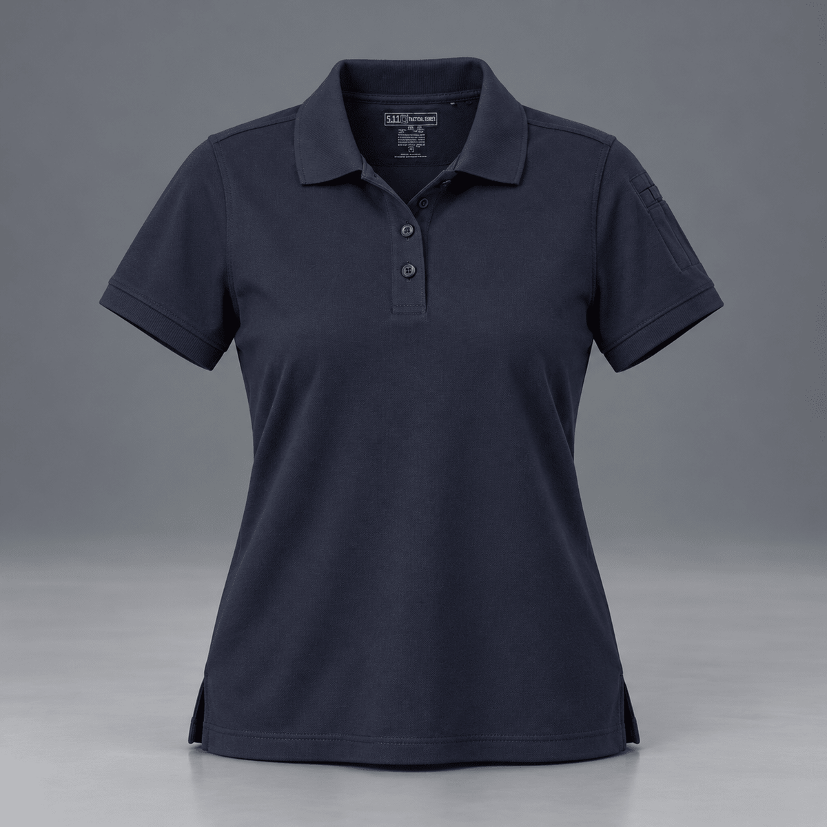 5.11 Women's Professional Pique Polo 61166 in Dark Navy, front view