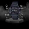 Casio Classic Digital Watch with Blackout Dial, Dual Time & 5 Alarms W800H-1BV