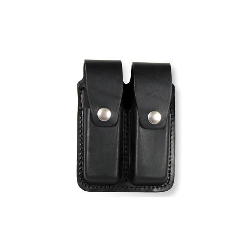 Boston Leather Double Mag Holder For 9mm/40Cal. 5601-1-BLK